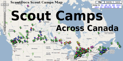 Scout Camps Across Canada