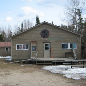 Image of Nellie Lake Camp — 1st Iroquois Falls (Smooth Rock Falls)