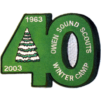Owen Sound Winter Camporee crest 2003