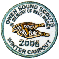 Owen Sound Winter Camporee crest 2006