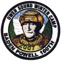 Owen Sound Winter Camporee crest 2007
